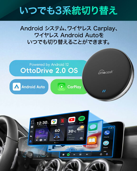 楽天市場】【販売実績No.1 国内正規代理店】オットキャスト P3 Lite 