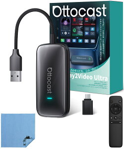 y̔No.1 K㗝XzOTTOCAST IbgLXg Play2Video Ultra Ottostar vOAhvC J[vChO Lڑ݂̂̏CarPlayCX  掋\ CarPlay Android Auto