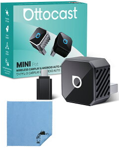 �y�̔�����No.1 ���K�㗝�X�zOTTOCAST �I�b�g�L���X�g Mini slim ���C�����XCarPlay&Android Auto�A�_�v�^�[ ���C�����X�� ������ �����L��CarPlay/Android Auto���ڎԓK�� �v���O�A���h�v���C �N���[�j���O�N