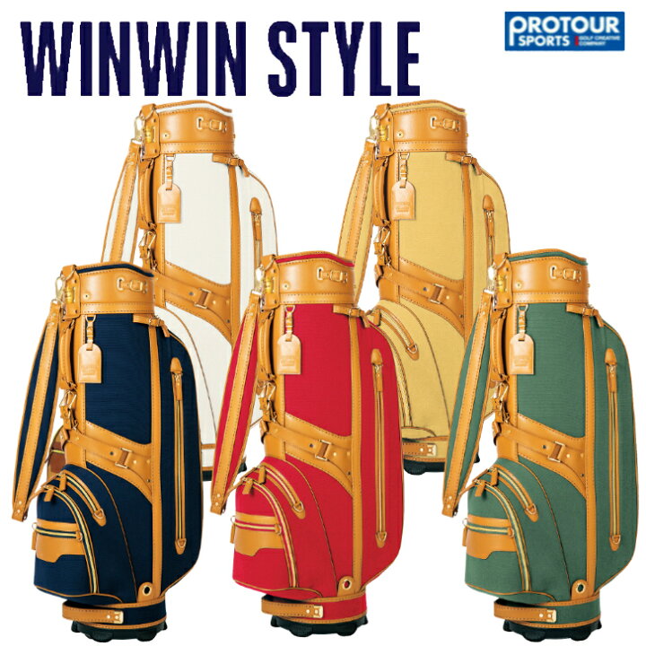 楽天市場】WINWIN SPIRITS BAG GD Ver ウィンウィンスタイル キャディ 