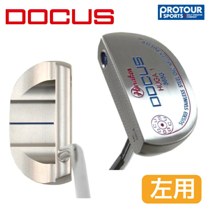 楽天市場】HARAKEN DOCUS ドゥーカス HUGA1 パター（レフティ用 