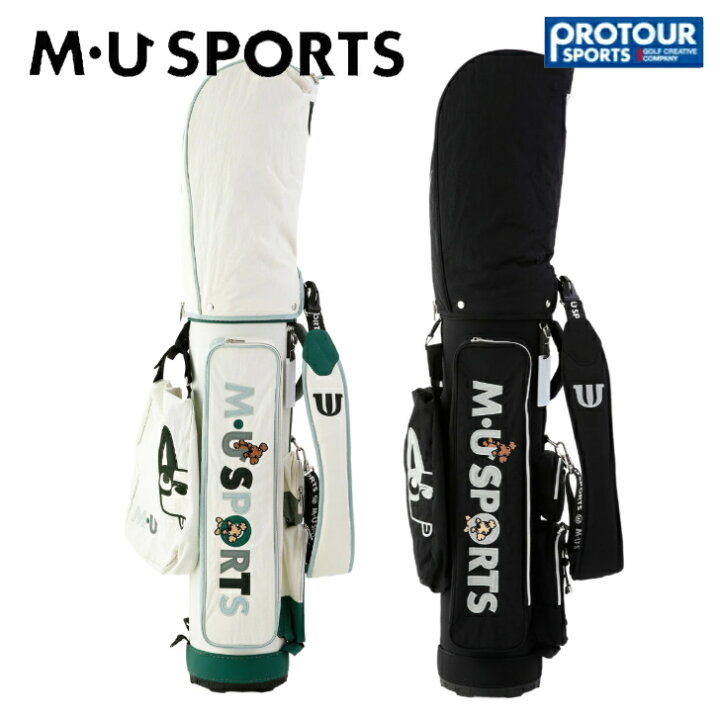 楽天市場】MU SPORTS エム ユー スポーツ キャディバッグ 703R3104 