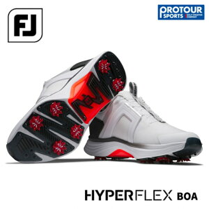 FootJoy �t�b�g�W���C �n�C�p�[�t���b�N�X �{�A �X�p�C�N�@�S���t�V���[�Y 55476