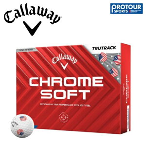 Callaway CHROME USA TRUTRACK BALL �L�����E�F�C �N�����V���[�Y ���[�G�X�G�[ �g�D���[�g���b�N �S���t�{�[�� 1�_�[�X(12����) �S���t�{�[��