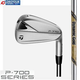 TaylorMade テーラーメイド NEW P770 アイアン('23) 6本セット (＃5〜PW) Dynamic Gold EX Tour Issue