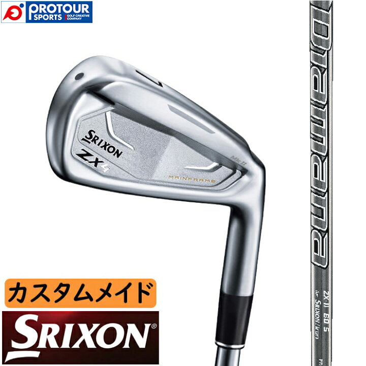 楽天市場】DUNLOP SRIXON ZX4 Mk II IRON Diamana ZX CUSTOM 