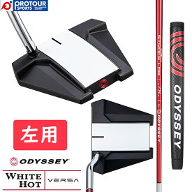 ODYSSEY WHITE HOT VERSA TWELVE PUTTER LEFT / オデッセイ ホワイト ホット ヴァーサ トゥエルブ 左用 レフティ STROKE LABシャフト装着モデル ODYSSEY Pistol ブラック/レッド グリップ