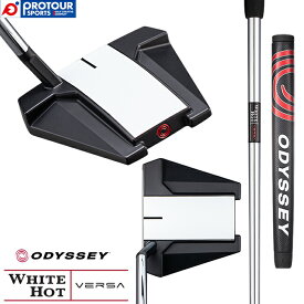 ODYSSEY WHITE HOT VERSA TWELVE S PUTTER / オデッセイ ホワイト ホット ヴァーサ トゥエルブ S スチール シャフト ODYSSEY Pistol ブラック/レッド グリップ