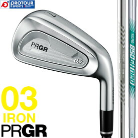 PRGR IRONs PRGR 03 IRON STEEL / プロギア 03 アイアン 5本セット(＃7-9,P,A) 2025年モデル スチールシャフト(スペックスチールIII Ver.2/N.S.PRO 850GH neo) アイアンセット 送料無料