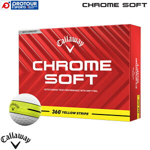 Callaway CHROME SOFT 360° LEFC N\tg 360° CG[XgCv St{[ 1_[X(12)