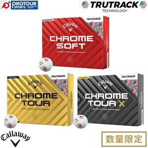Callaway CHROME SERIES USA TRUTRACK BALL LEFC NV[Y [GXG[ gD[gbN St{[ 1_[X(12) St{[