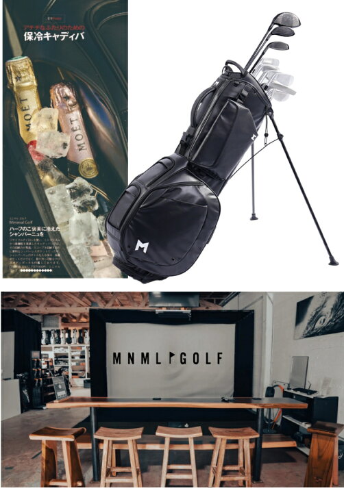 楽天市場】MINIMAL GOLF ミニマルゴルフ スタンド キャディバッグ 