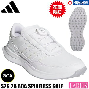 adidas Golf S2G 26 BOA SPIKELESS GOLF OPJ96 �A�f�B�_�X�S���t S2G 26 �{�A �X�p�C�N���X �S���t�V���[�Y(JQ3557)