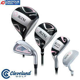 Cleveland Golf BLOOM PACKAGE SET / クリーブランド ブルームパッケージセット(L) 8本セット 【キャディバッグなし】 レディース クラブセット