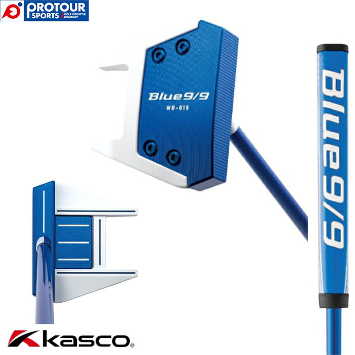 楽天市場】kasco Blue9/9 HORN WB-015 PUTTER / キャスコ ブルー9/9 