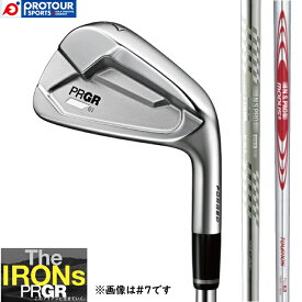 PRGR IRONs プロギア 01 アイアン 単品(＃4、＃5) 2023年モデル スチールシャフト