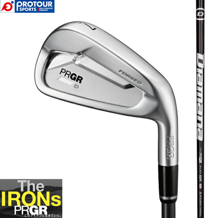 楽天市場】PRGR IRONs プロギア 03 アイアン #7-AW 5本セット 2022年 