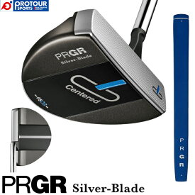 PRGR Silver-Blade Centered プロギア シルバー・ブレード センタード 05OS パター 2023年モデル 大型マレット型 オフセット センターシャフト