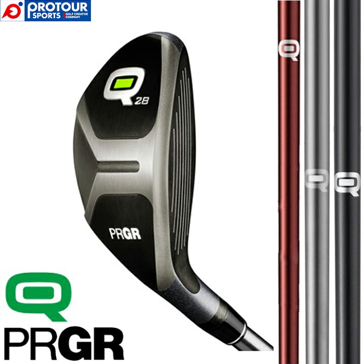 楽天市場】PRGR Q プロギア キュー Q28 ユーティリティ 2018年モデル 