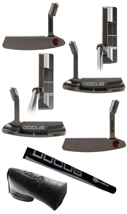 楽天市場】HARAKEN DOCUS ドゥーカス RAIDEN 2.1/2.6 パター Black 