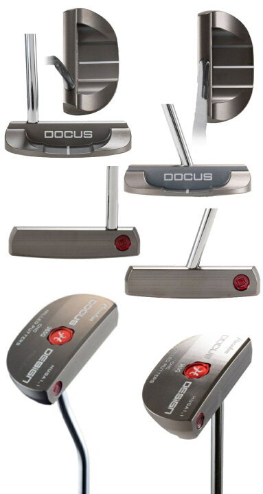 楽天市場】HARAKEN DOCUS ドゥーカス HUGA 1.1 パター Black Shadow 