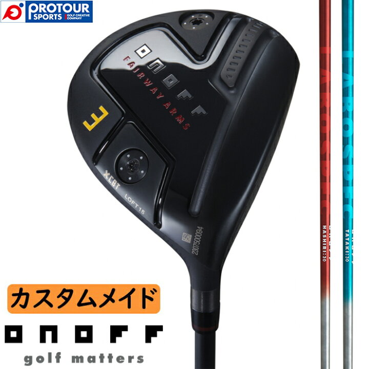 楽天市場】ONOFF FAIRWAY ARMS KURO / オノフ フェアウェイアームズ  