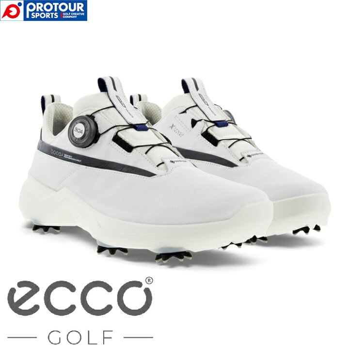 楽天市場】ECCO M GOLF BIOM G5 BOA 152304-51227 WHITE/BLACK 