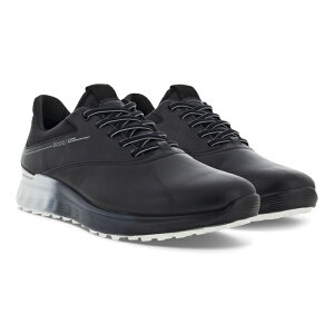 ECCO M GOLF S-THREE LACE 102944 BLACK/CONCRETE/BLACK(55433) WHITE/BLACK/AIR(60613) / GR[ Y St GXEX[ GORE-TEX XpCNXV[Y