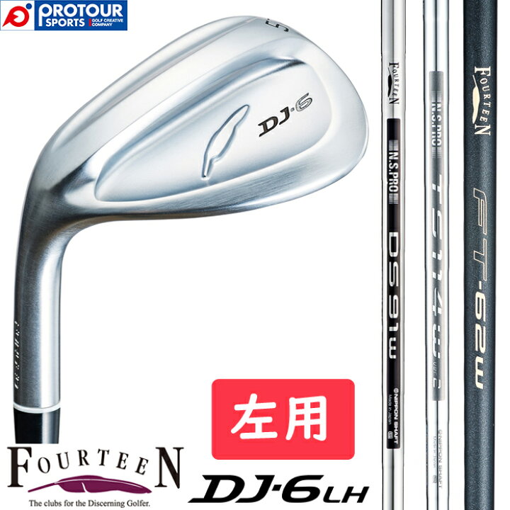 楽天市場】FOURTEEN フォーティーン DJ-6 ウェッジ レフトハンドモデル 