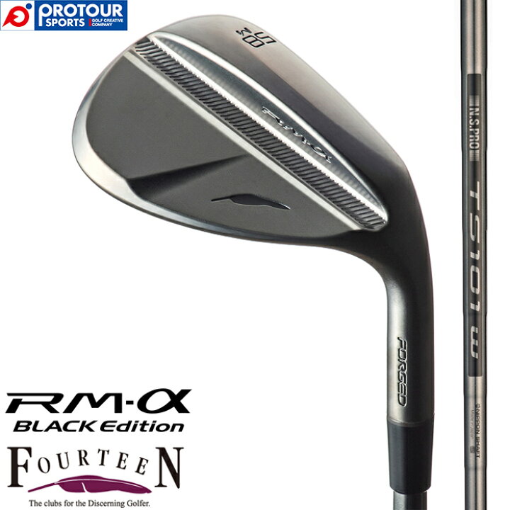 楽天市場】FOURTEEN RM-α BLACK Edition WEDGE / フォーティーン 