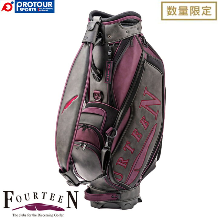 楽天市場】FOURTEEN フォーティーン キャディバッグ リミテッドタイプ 