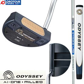 ODYSSEY AI-ONE MILLED SIX T オデッセイ エーアイ ワン ミルド シックス T パター 2023年モデル STROKE LAB 90シャフト(スチール) Ai-ONE MILLED Pistolグリップ 専用ヘッドカバー付