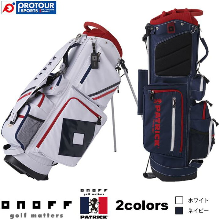 楽天市場】ONOFF X PATRICK オノフ パトリック キャディバッグ 