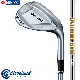 Cleveland Golf RTX DEEP FORGED 2 クリーブランド アールティーエックス ディープ フォージド ツー ウエッジ 2023年モデル ダイナミックゴールドシャフト