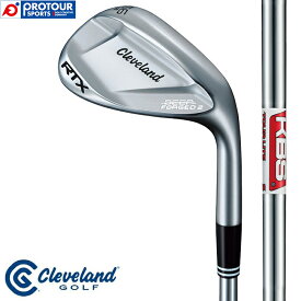 Cleveland Golf RTX DEEP FORGED 2 クリーブランド アールティーエックス ディープ フォージド ツー ウエッジ 2023年モデル KBS TOUR LITE スチールシャフト