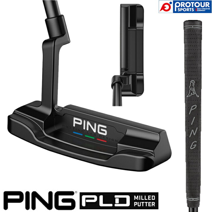 楽天市場】PING PLD MILLED PUTTER ANSER MATTE BLACK ピン ビーエル 