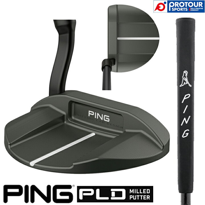 楽天市場】PING PLD MILLED PUTTER OSLO 3 GUNMETAL ピン ビーエル 