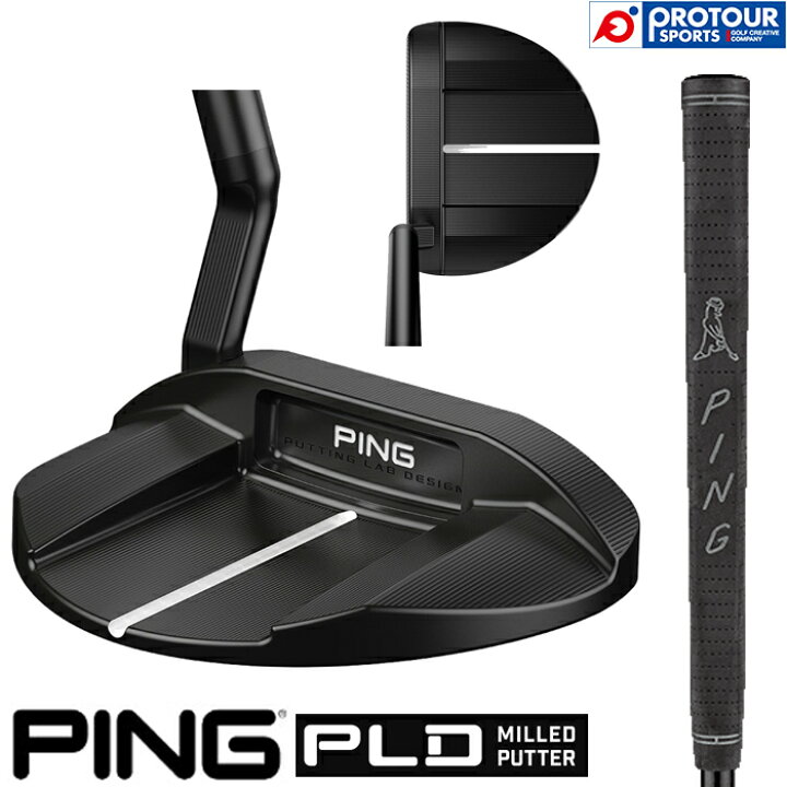 楽天市場】PING PLD MILLED PUTTER OSLO 4 MATTE BLACK ピン ビーエル 