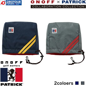ONOFF×PATRICK Iron Cover PI0121 / オノフ×パトリック アイアンカバー PI0121 2021年モデル 全2色(ネイビー/グレー) アイアン用 コラボレーションモデル