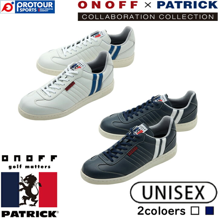 楽天市場】ONOFF×PATRICK Shoes オノフ×パトリック ゴルフ シューズ 