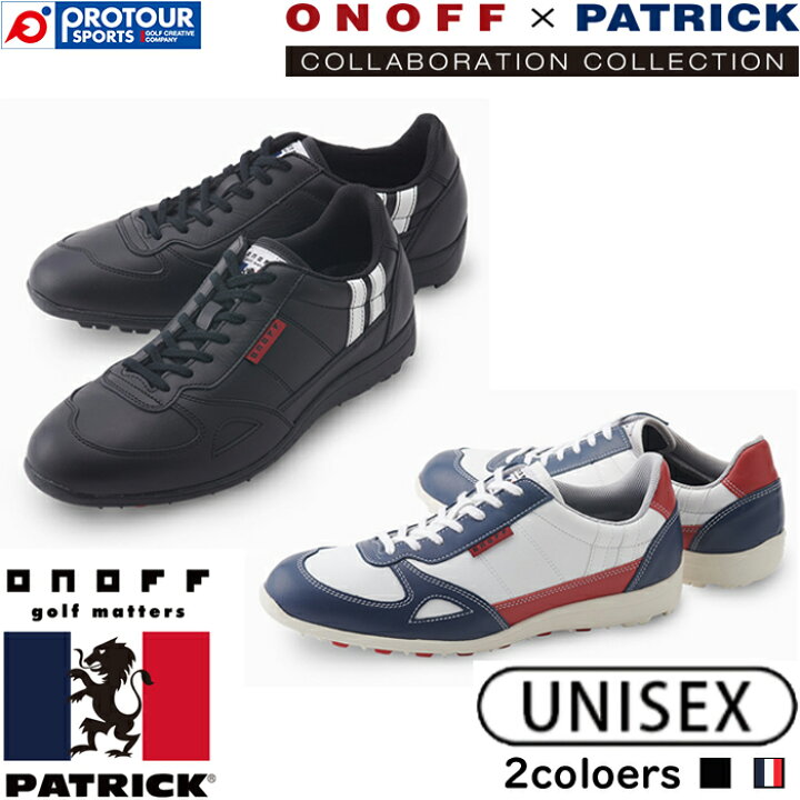 楽天市場】ONOFF×PATRICK オノフ×パトリック ゴルフ シューズ PS0319 