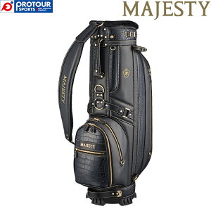 MAJESTY Premium24 Caddy Bag CB3400 / マジェスティ プレミアム24 キャディバッグ CB3400 2024年モデル ブラック 9.5型 4.7kg カート式