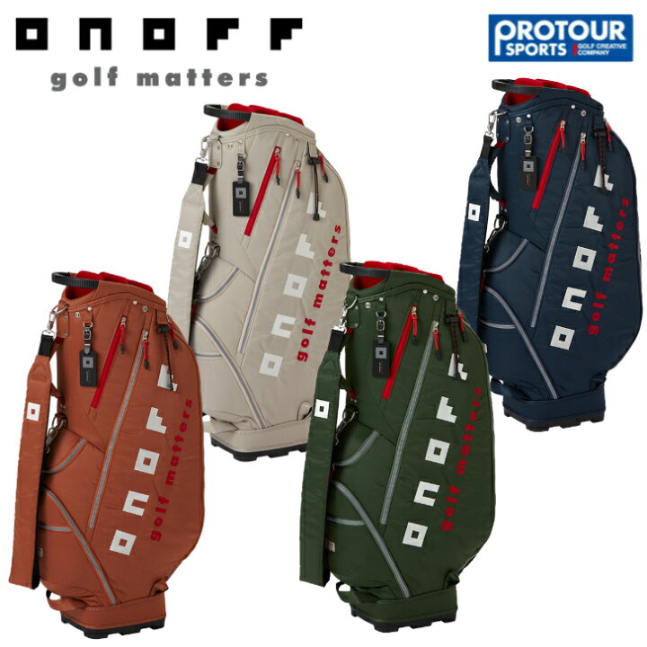 楽天市場】ONOFF オノフ キャディバッグ OB3624 : プロツアースポーツ 