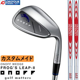ONOFF WEDGE FROG'S LEAP-ll CUSTOM / オノフ ウェッジ フロッグスリープII(シルバー) 2021年モデル MODUSシリーズ (51°/58°/64°) カスタムメイド 受注生産