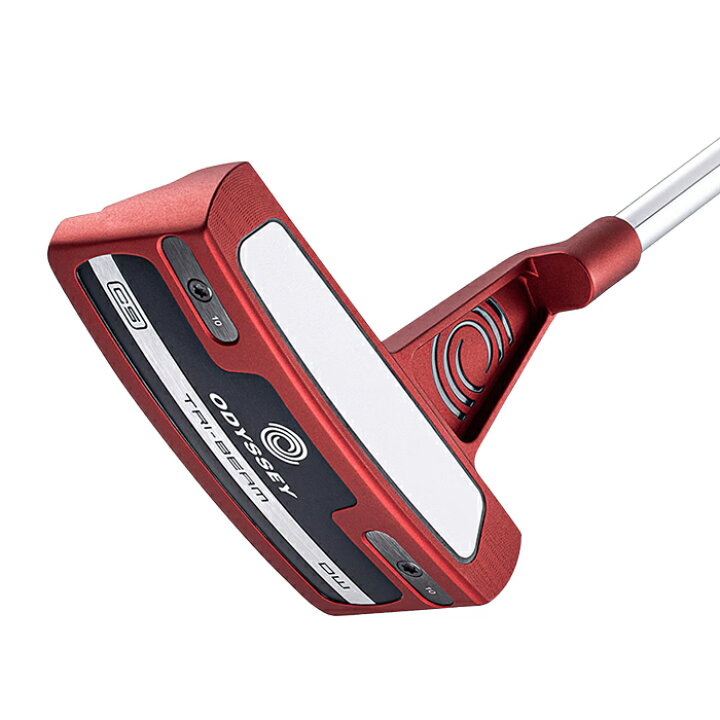 楽天市場】Callaway ODYSSEY TRI-BEAM RED PUTTER DOUBLE WIDE CS 