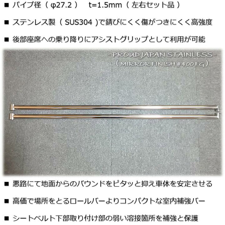 楽天市場】【送料無料・即日発送】JB64 JB74 ジムニー ステンレス製 