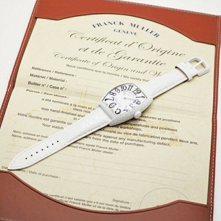 楽天市場】【国際保証書有】 FRANCK MULLER (フランク ミュラー 