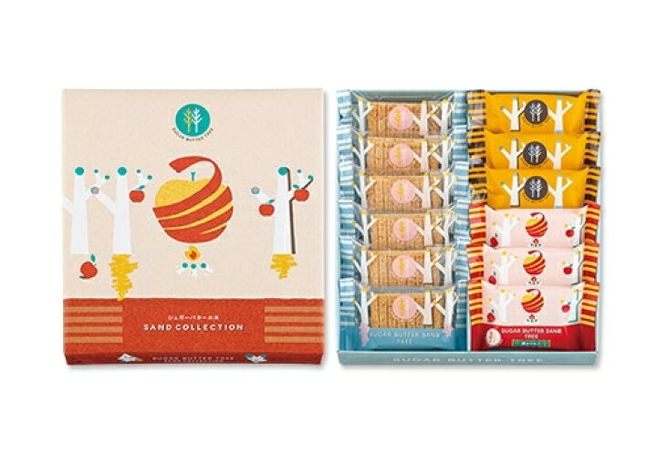 楽天市場 楽天カードで6倍 ホワイトデー シュガーバターの木 サンドコレクション 12個入 スイーツ 花 セット ギフト プレゼント 誕生日プレゼント 内祝い 詰め合わせ おしゃれ お取り寄せ 食品 母 女友達 女性 健康 Proudia