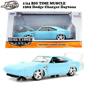 �yJADATOYS�z �yBTM 1/24�z�y1969 Dodge Charger Daytona�z�yLight Blue�z�y#98169�z�t�H�[�h �}�X�^���O ���C�g�u���[ �W���_�g�C�Y Bigtime Muscle �r�b�N�^�C���}�b�X�� �~�j�J�[ �_�C�L���X�g �A���� �A�����J