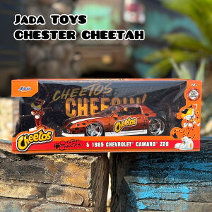 `[gX Cheetos ~jJ[ Jada W_ JadaToys AJG JtF X َq V{[ J} tBMA zr[   CeA  1/24 TCY CHEETOS 1985 CHEVY CAMARO Z28 CHESTER CHEE